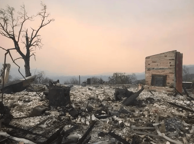 Aftermath of the Thomas Fire