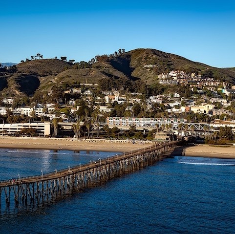 Oxnard, California cityscape