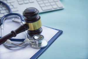 Stethoscope Gavel Keyboard Personal Injury Lawyer Ventura, CA